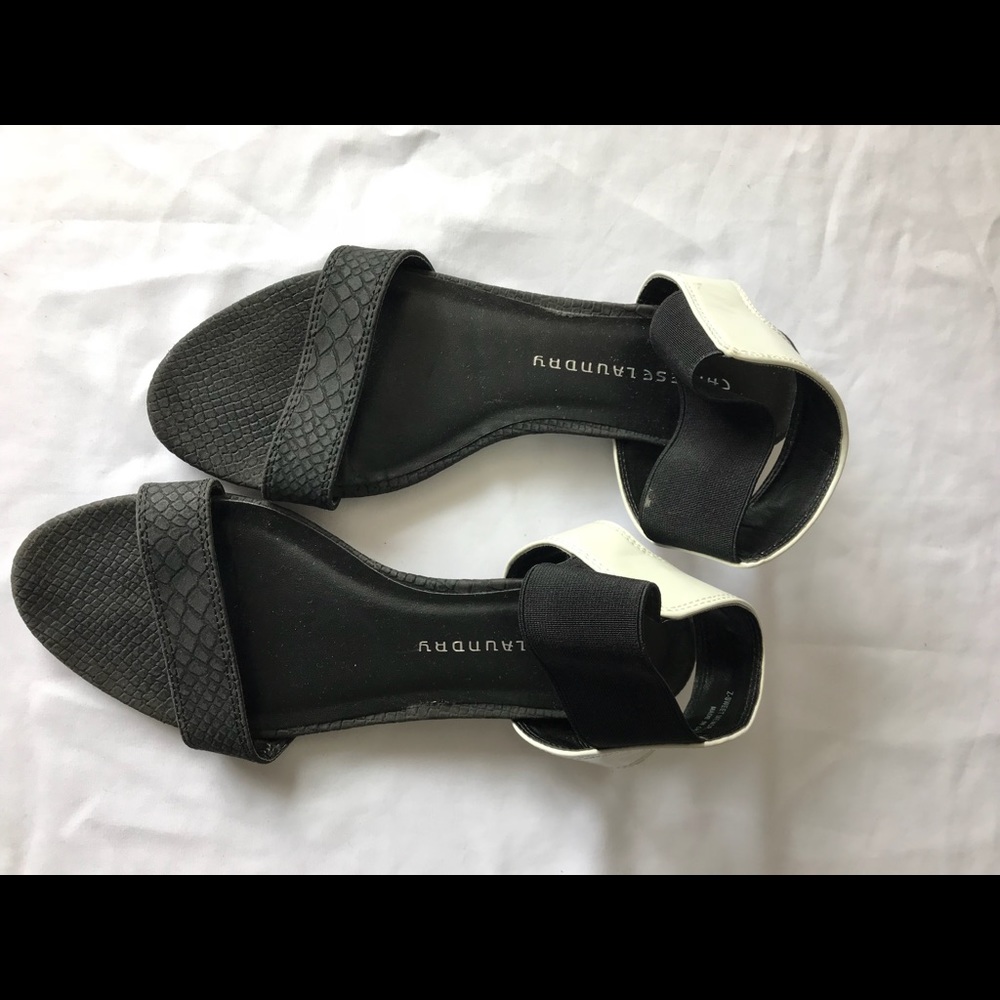 Flat strapped sandals